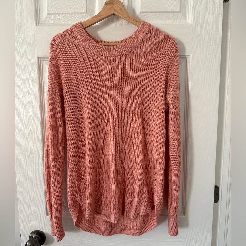 3/$20 George Soft Coral Knit Sweater